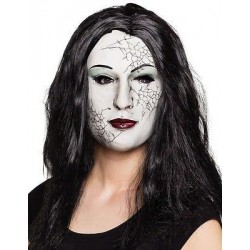 Mascara mujer zombie para halloween