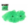 Tela de araña verde barata 20 gr para halloween