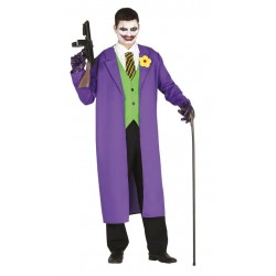 Disfraz payaso asesino similar al joker de batman talla M 48 50