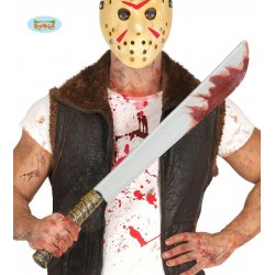 Machete con sangre 74 cms