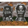 Lapida cementerio para decoracion halloween surtidas 38 x 27 cm