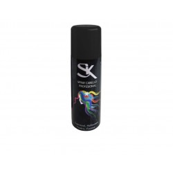 Spray de pelo negro laca cabello