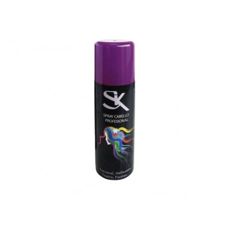 Spray de pelo violeta laca cabello