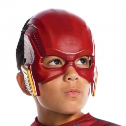 Mascara de flash para niño original liga justicia infantil