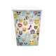 Vasos emoticonos emoji la pelicula 8 uds para fiesta
