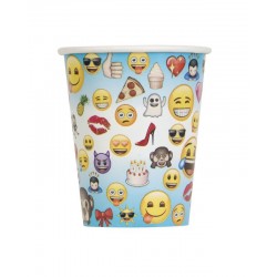 Vasos emoticonos emoji la pelicula 8 uds para fiesta
