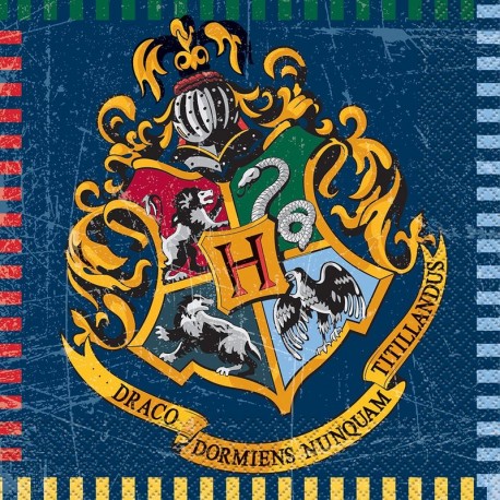 Servilletas harry potter para cumpleanos 16 uds
