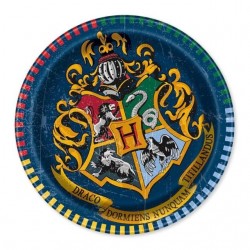Platos harry potter para cumpleanos 8 uds 22 cm