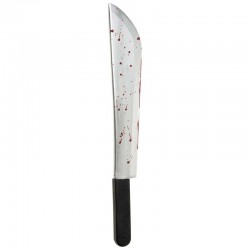 Machete ensangrentado de asesino 52 cm