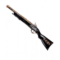Fusil realista de 56 cm pirata o bucanero trabuco