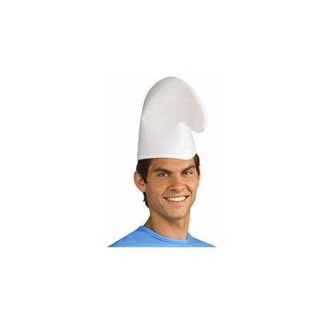 Gorro de pitufo blanco original los pitufos