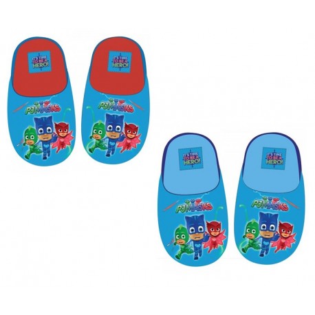 Zapatillas pj mask azul claro rojo para nino
