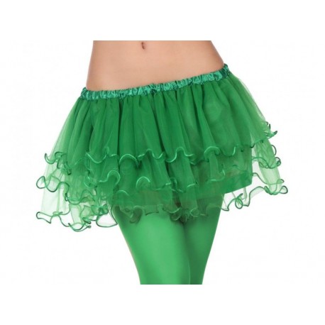 Tutu verde para mujer talla unica adulto