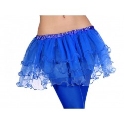 Tutu azul para mujer talla unica adulto