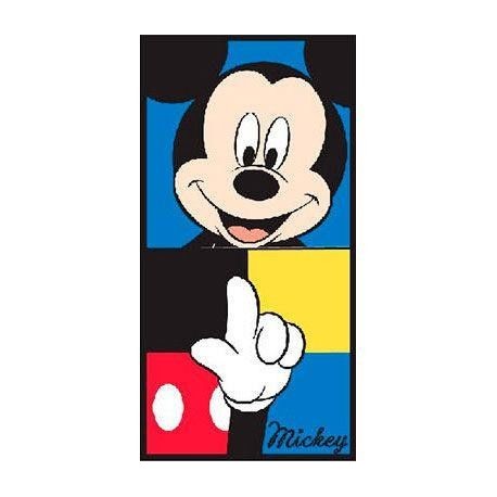 Toalla mickey 70 x 140 cm disney playa piscina modelo 1