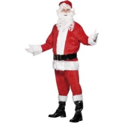 Disfraz San claus papa noel deluxe talla L adulto