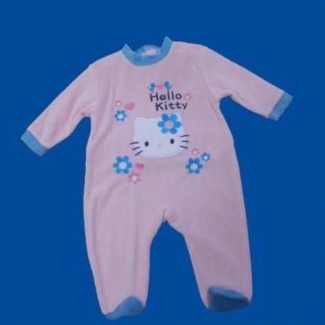 Pijama bebe rosa hello kitty talla 18 meses