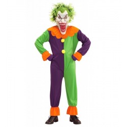 Disfraz payaso joker maligno talla 5 7 anos