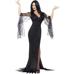 DISFRAZ ALMA INMORTAL TALLA M O L MUJER MORTICIA