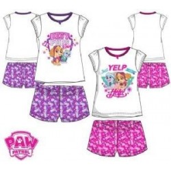 Pijama verano patrulla canina nina talla 3 anos color morado