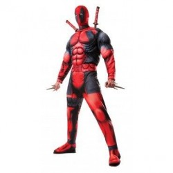 Disfraz deadpool deluxe para hombre talla estandar ml