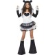 Disfraz osita panda mujer fever tutu talla m