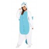 Disfraz unicornio azul pijama para mujer talla l 42-44