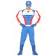 Disfraz capitan superheroe bandera america talla M 48 50