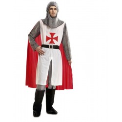 DISFRAZ CABALLERO SOLDADO MEDIEVAL TALLA M-L y XL ADULT