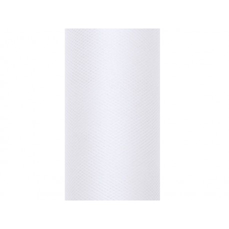 Rollo de tul blanco de 008 x 20 metros decoraciones