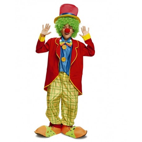 Disfraz payasete payaso del circo infantil talla 5 6 anos
