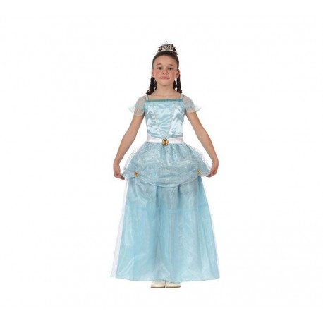 Disfraz princesa azul talla 3 4 anos infantil