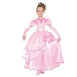 DISFRAZ PRINCESA FLOR ROSA INFANTIL TALLAS