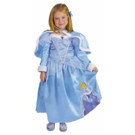 Disfraz cenicienta winter talla 7 8 anos nina disney