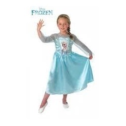 Disfraz elsa frozen classic varias talla 7 8 anos