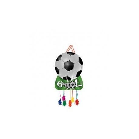 Pinata futbol gool grande 62 x 45 cm silueta