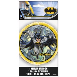 Globo batman de foil 45 cm para helio o aire