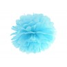 Pom pom azul cielo de papel de 35 cm para decoraciones
