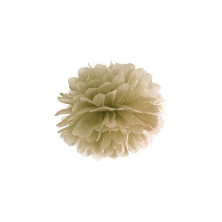 Pom pom oro de papel de 35 cm para decoraciones