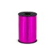 Lazo rosa fucsia metalico para globos o decoraciones 225 mt x 5 mm