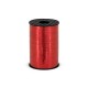 Lazo rojo metalico para globos o decoraciones 225 mt x 5 mm