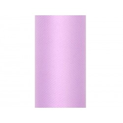 Tul lavanda rollo de 9 mt x 15 cm para decoraciones