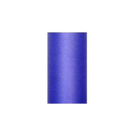 Tul azul marino rollo de 9 mt x 15 cm para decoraciones