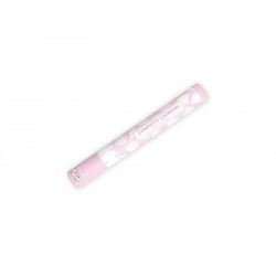 Canon confeti petalos color blanco 40cm