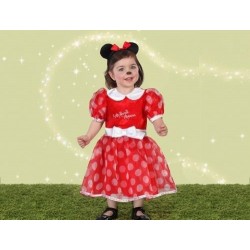 Disfraz minnie mouse para bebe talla 6 12 meses