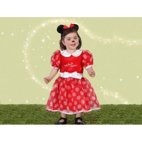 Disfraz minnie mouse para bebe talla 6 12 meses