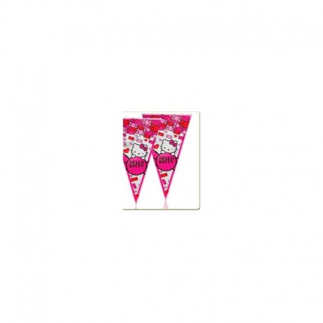 Bolsas triangulo hello kitty cono cuches