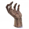 Mano de zombie realista con ventosa 21x10 cm