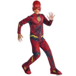 Disfraz flash para niño barato liga justicia