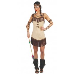 Disfraz de india para mujer talla M 38 40